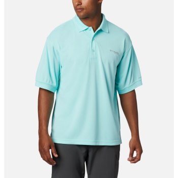 Columbia PFG Perfect Cast Big, Polo Azules Claro Para Hombre | 395714-WQE